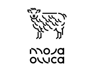 Projekt logo dla firmy moja owca | Projektowanie logo